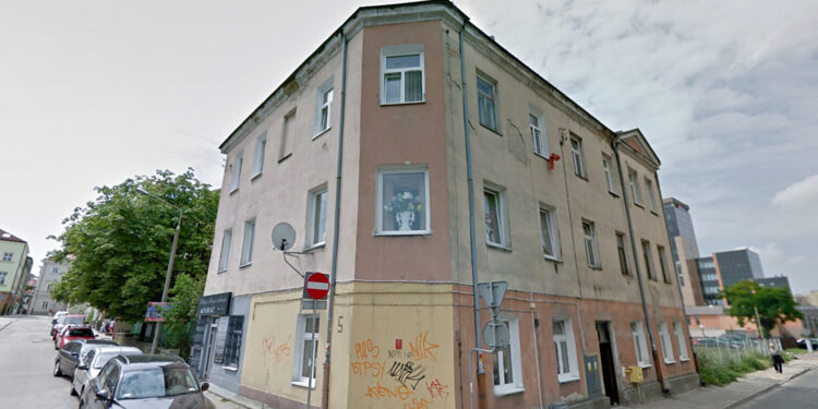Kielce, budynek przy ulicy Koziej 5 / Google