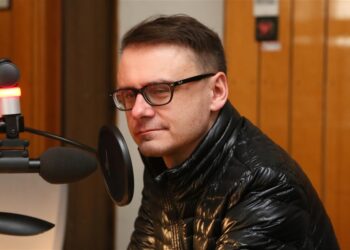 Konrad Łęcki reżyser filmu "Wyklęty" / Karol Żak / Radio Kielce