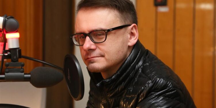 Konrad Łęcki reżyser filmu "Wyklęty" / Karol Żak / Radio Kielce