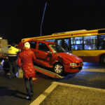 Zderzenie osobówki i autobusu w Kielcach / Marzena Mąkosa / Radio Kielce