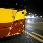 Zderzenie osobówki i autobusu w Kielcach / Marzena Mąkosa / Radio Kielce