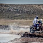 Maciej Giemza na trasie X etapu Rajdu Dakar / Facebook Orlen team