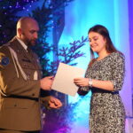 III Festiwal Kolęd i Pastorałek "Żołnierskie kolędowanie" w kościele garnizonowym. Płk. Paweł Chabielski i Klaudia Stańczyk / Marzena Mąkosa / Radio Kielce