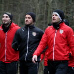 Trening Korony Kielce na Stadionie Leśnym / Marzena Mąkosa / Radio Kielce