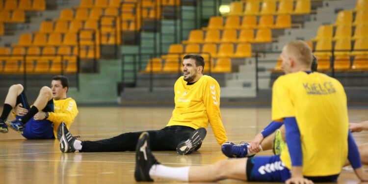 Trening PGE VIVE Kielce / Marzena Mąkosa / Radio Kielce