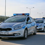 Kontrola ruchu drogowego. / Marzena Mąkosa / Radio Kielce