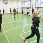 Kurs samoobrony dla kobiet w CPdMZ / Marzena Mąkosa / Radio Kielce