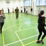 Kurs samoobrony dla kobiet w CPdMZ / Marzena Mąkosa / Radio Kielce