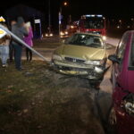 Kolizja na ulicy Krakowskiej / Marzena Mąkosa / Radio Kielce