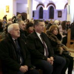 Koncert laureatów VI Ogólnopolskiego Konkursu „Kolęda płynie z wysokości…”  Na zdjęciu drugi od lewej Grzegorz Gałuszka radny Sejmiku Województwa Świętokrzyskiego / Marzena Mąkosa / Radio Kielce