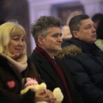 Koncert laureatów VI Ogólnopolskiego Konkursu „Kolęda płynie z wysokości…”. Na zdjęciu: Krzysztof Słoń - senator RP / Marzena Mąkosa / Radio Kielce