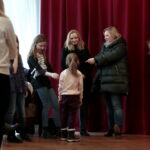 Przesłuchania instrumentalistek do spektaklu "Świętoszek" w Teatrze im. Stefana Żeromskiego w Kielcach / Marzena Mąkosa / Radio Kielce