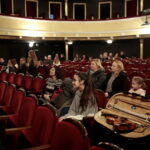 Przesłuchania instrumentalistek do spektaklu "Świętoszek" w Teatrze im. Stefana Żeromskiego w Kielcach / Marzena Mąkosa / Radio Kielce