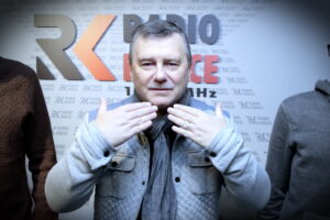 Pokolenie M. Na zdjęciu: Mateusz Kaczmarczyk, Tomasz Irski i Michał Kita. Symbol mówiący "ja" / Marzena Mąkosa / Radio Kielce