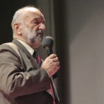 "Krwawy rok 1863 nad Kamienną" wykład profesora Adama Massalskiego w suchedniowskiej Kuźnicy. Na zdjęciu: prof. Adam Massalski / Marzena Mąkosa / Radio Kielce