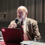 "Krwawy rok 1863 nad Kamienną" wykład profesora Adama Massalskiego w suchedniowskiej Kuźnicy. Na zdjęciu: prof. Adam Massalski / Marzena Mąkosa / Radio Kielce