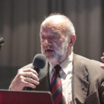 "Krwawy rok 1863 nad Kamienną" wykład profesora Adama Massalskiego w suchedniowskiej Kuźnicy. Na zdjęciu: prof. Adam Massalski / Marzena Mąkosa / Radio Kielce