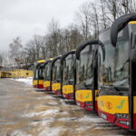 Odbiór i poświęcenie 25 autobusów hybrydowych. / Marzena Mąkosa / Radio Kielce