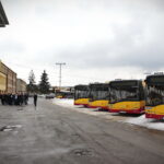 Odbiór i poświęcenie 25 autobusów hybrydowych.  / Marzena Mąkosa / Radio Kielce