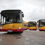 Odbiór i poświęcenie 25 autobusów hybrydowych. / Marzena Mąkosa / Radio Kielce