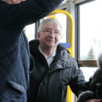 Odbiór i poświęcenie 25 autobusów hybrydowych. Na zdjęciu: Krzysztof Lipiec - poseł PiS  / Marzena Mąkosa / Radio Kielce