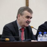 Konferencja Wojciecha Lubawskiego dotycząca wdrażania w mieście idei tzw. inteligentnego miasta. Na zdjęciu: Wojciech Lubawski - prezydent Miasta Kielce / Marzena Mąkosa / Radio Kielce