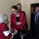 Otwarcie mieszkań chronionych dla osób starszych i niepełnosprawnych. Na zdjęciu: Marianna Noworycka-Gniatkowska. / Marzena Mąkosa / Radio Kielce