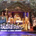 Rocznica powstania zgromadzenia Misjonarzy Oblatów Maryi Niepokalanej. Uroczysta msza święta na Świętym Krzyżu. Na zdjęciu: ojciec Paweł Zając - Prowincjał polskiej Prowincji Misjonarzy Oblatów Maryi Niepokalanej / Marzena Mąkosa / Radio Kielce