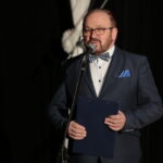 Finał 25. Świętokrzyskiego Konkursu Kolęd i Pastorałek.Na zdjęciu: Zbigniew Woltański / Marzena Mąkosa / Radio Kielce