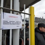 Protest pracowników w zakładach MAN Bus, którzy domagają się podwyżek płac / Marzena Mąkosa / Radio Kielce