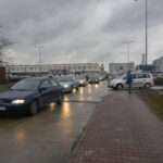 Protest pracowników w zakładach MAN Bus, którzy domagają się podwyżek płac / Marzena Mąkosa / Radio Kielce