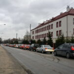 Protest pracowników w zakładach MAN Bus, którzy domagają się podwyżek płac / Marzena Mąkosa / Radio Kielce