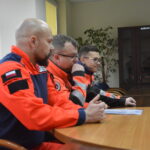 Protest ratowników przed ŚCO / Marzena Mąkosa / Radio Kielce