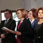 Konferencja Anny Krupki, posłanki PiS. Na zdjęciu: Anna Krupka, posłanka PiS i rada programowa PiS / Marzena Mąkosa / Radio Kielce