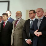 Konferencja Anny Krupki, posłanki PiS. Na zdjęciu rada programowa PiS / Marzena Mąkosa / Radio Kielce