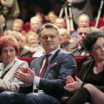 Konwencja PiS. Na zdjęciu: Dominik Tarczyński - poseł PiS / Marzena Mąkosa / Radio Kielce