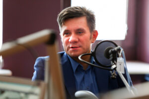 17.01.2015 Radio Kielce. Studio Polityczne. Jacek Włosowicz / Jarosław Kubalski / Radio Kielce