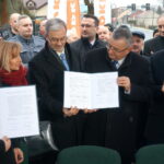Podpisanie umowy na budowę kolejnego odcinka trasy S7 / Wiktor Dziarmaga / Radio Kielce