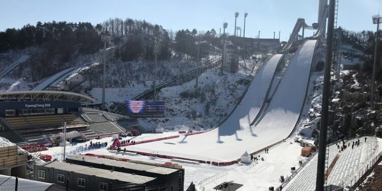 Skocznia narciarska w Pjongczang / pyeongchang2018.com