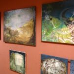 Jędrzejów. Wystawa obrazów Grupy Artystycznej „Archetypia” / Ewa Pociejowska - Gawęda / Radio Kielce