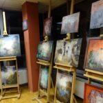 Jędrzejów. Wystawa obrazów Grupy Artystycznej „Archetypia” / Ewa Pociejowska - Gawęda / Radio Kielce