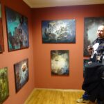 Jędrzejów. Wystawa obrazów Grupy Artystycznej „Archetypia” / Ewa Pociejowska - Gawęda / Radio Kielce