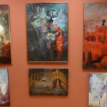 Jędrzejów. Wystawa obrazów Grupy Artystycznej „Archetypia” / Ewa Pociejowska - Gawęda / Radio Kielce