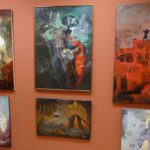 Jędrzejów. Wystawa obrazów Grupy Artystycznej „Archetypia” / Ewa Pociejowska - Gawęda / Radio Kielce