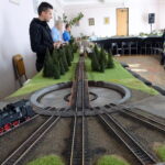 Wystawa makiet kolejowych w Samorządowym Centrum Kultury w Sędziszowie / Ewa Pociejowska-Gawęda / Radio Kielce