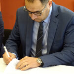 Arabska spółka APCO zainwestuje w Jędrzejowie. Na zdjęciu Mahmoud Othman - prezes spółki APCO / Ewa Pociejowska-Gawęda / Radio Kielce