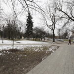 26.02.2018 Kielce. Potencjalne lokalizacje, gdzie stanie pomnik Przemysława Gosiewskiego. Skwer przy rondzie Giedroycia / Jarosław Kubalski / Radio Kielce