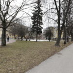 26.02.2018 Kielce. Potencjalne lokalizacje, gdzie stanie pomnik Przemysława Gosiewskiego. Skwer przy rondzie Giedroycia / Jarosław Kubalski / Radio Kielce