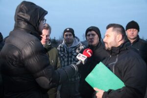 Bolechowice. Interwencja / Krzysztof Bujnowicz / Radio Kielce