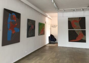 "Wszystko dookoła" - wystawa malarstwa Jacka Świgulskiego / Grażyna Szlęzak-Wójcik / Radio Kielce